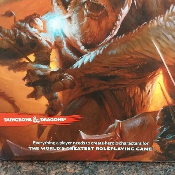 Red and Orange Fantasy Adventure Guide.....May Never HJave Been Used. - Picture 2 of 6